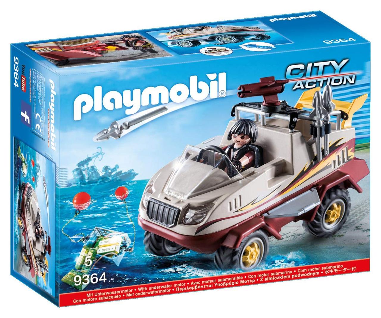 

Playmobil 9364 Amphibious Truck Плеймобил Машина амфибия Пусковой механизм