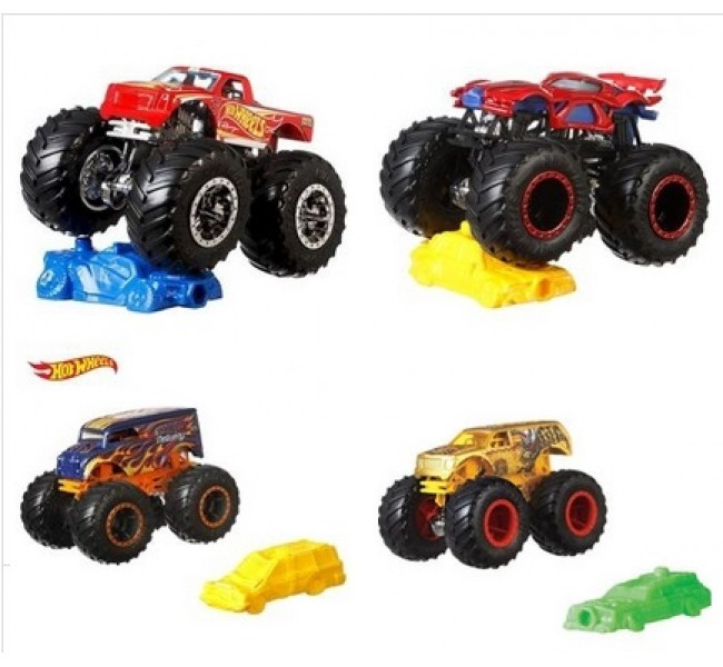 

Машина Хот Вилс Монстер Трак Hot Wheels Monster jam Truck Человек паук dairy delivery