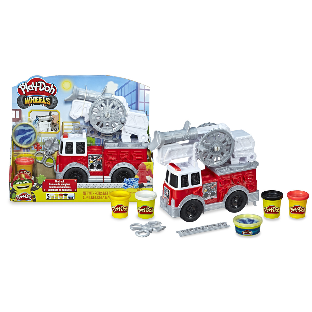 

Пластилин Плэй-До Play-Doh Пожарная Машина большая Wheels Firetruck