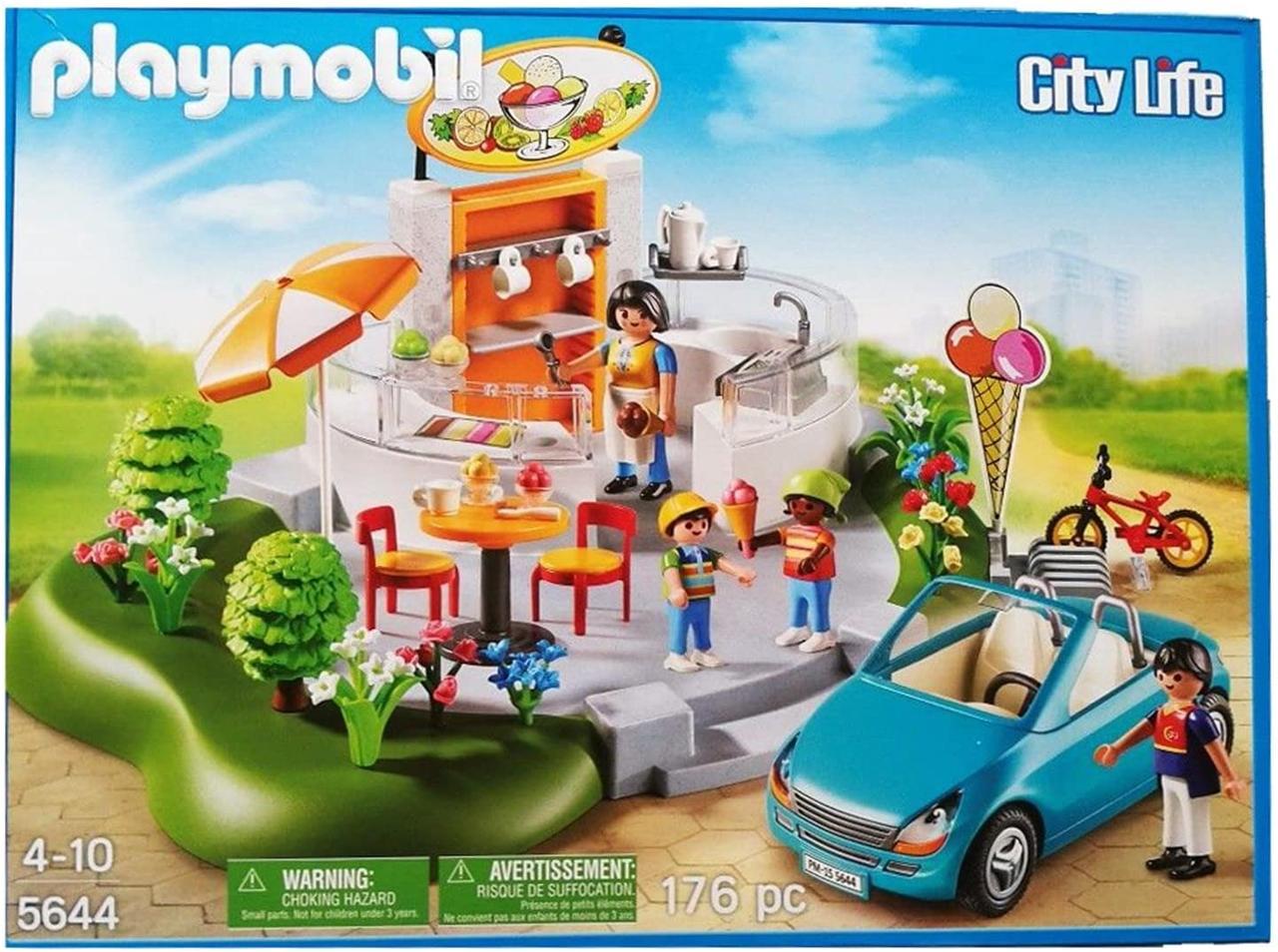 

Конструктор Плеймобил Playmobil 5644 Ice Cream Shop Поездка в кафе мороженое на кабриолете