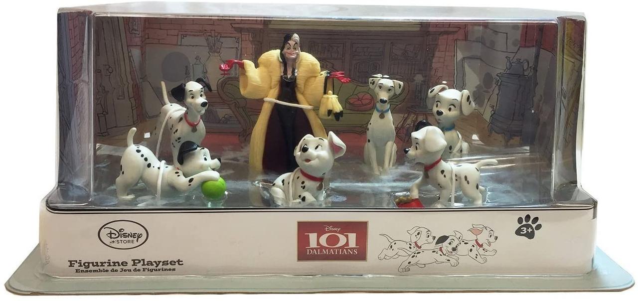 

Набор фигурок 101 далматинец Disney 101 dalmation figurine playset