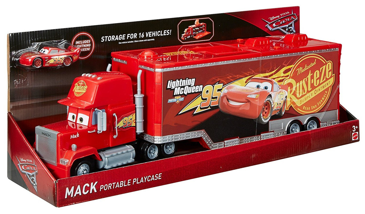 

Автовоз Тачки Портативный Disney Pixar Cars Mack Portable Playcase FCL76