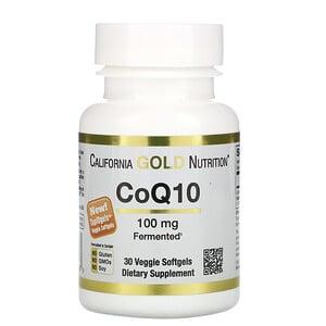 

Коэнзим Кью 10 CoQ10, California Gold Nutrition, 100 мг, 30 капсул