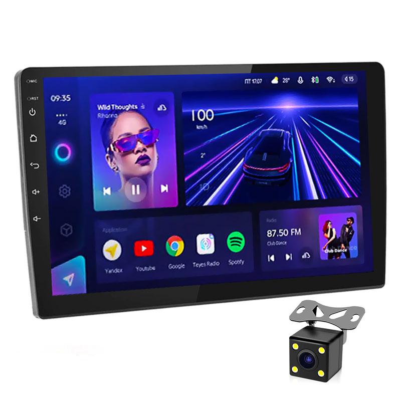 

Автомагнитола 1DIN 8227 ANDROID 9.1 с экраном 10 дюймов 2/16гб USB BT GPS навигация Wi-fi магнитола магнитофон