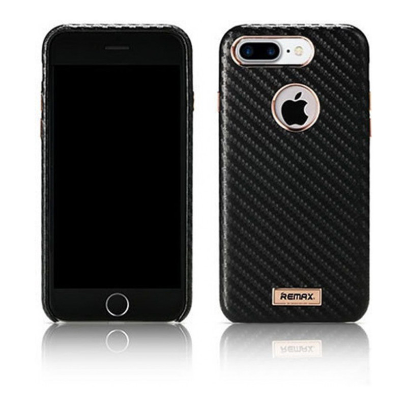 

Чехол-накладка Remax Carbon Series Case for iPhone 7/8 Black, Черный