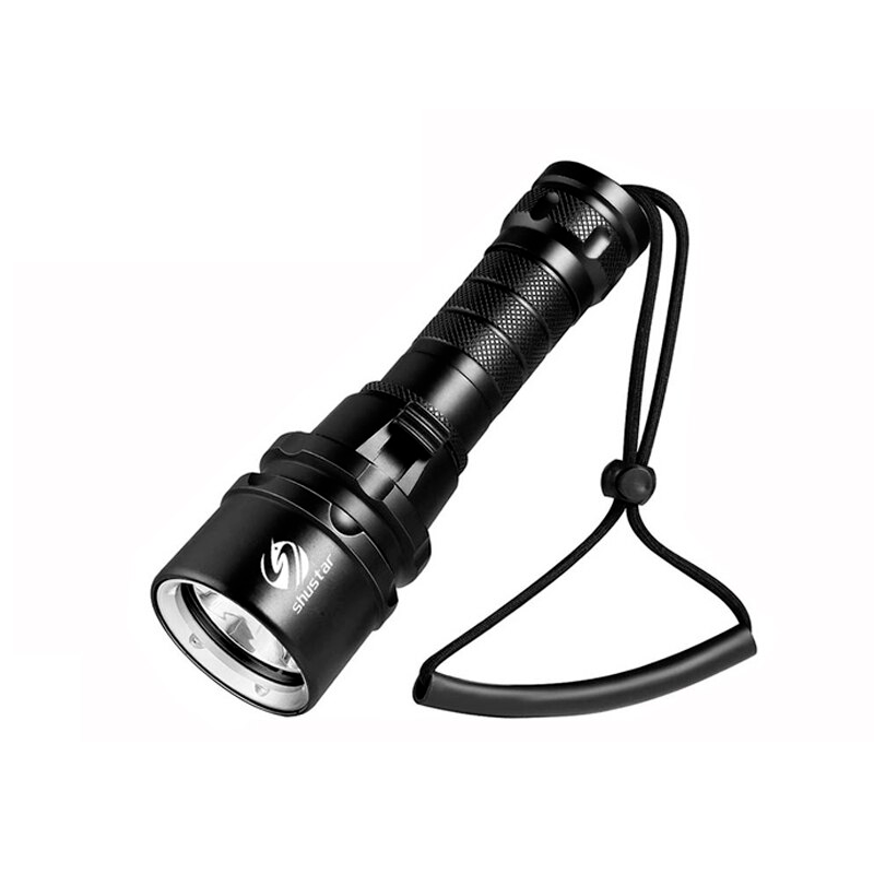 

Фонарик Shustar S-108 XM-L2 IP68 black, Чёрный