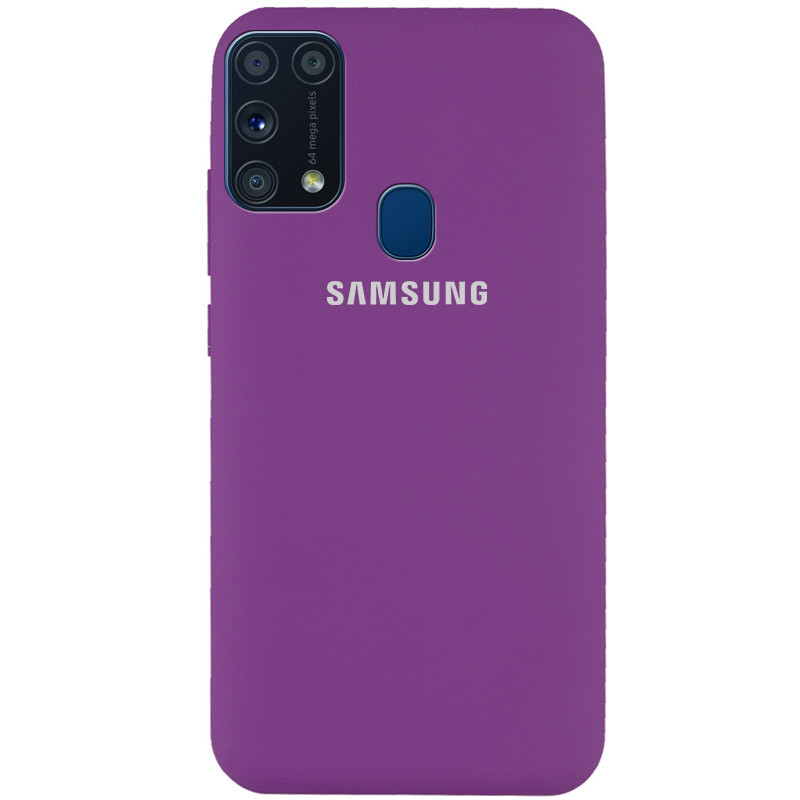 

Чехол Silicone Cover Full Protective (AA) для Samsung Galaxy M31 Фиолетовый / Grape