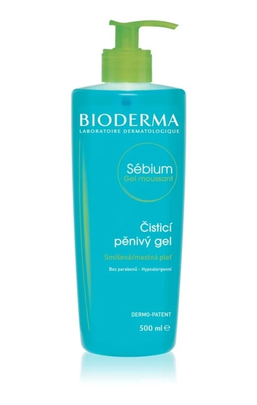 

Bioderma Sebium Gel Moussant очищуючий гель для комбінованої та жирної шкіри