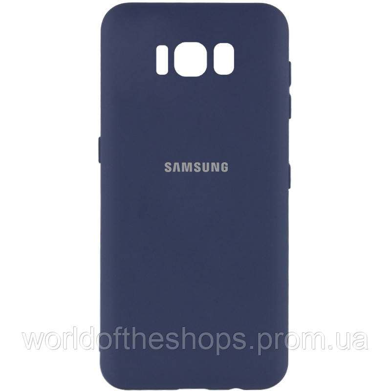 

Чехол Silicone Cover My Color Full Protective (A) для Samsung G955 Galaxy S8 Plus, Синий / midnight blue