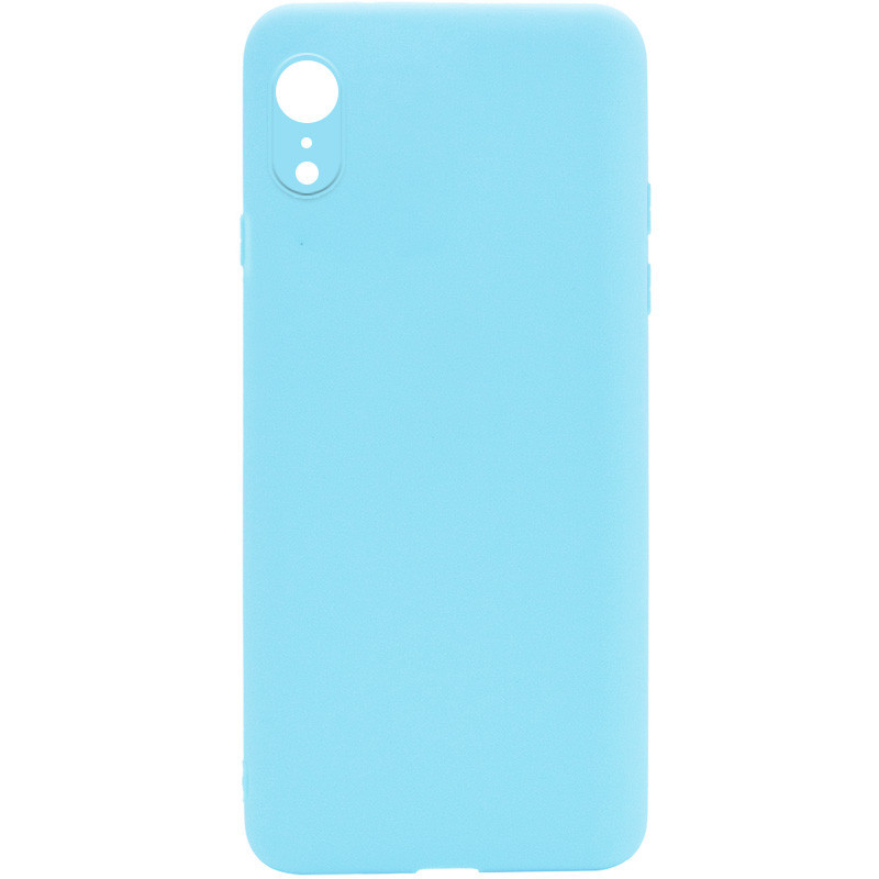 

Силиконовый чехол Candy Full Camera для Apple iPhone XR (6.1"), Бирюзовый / turquoise