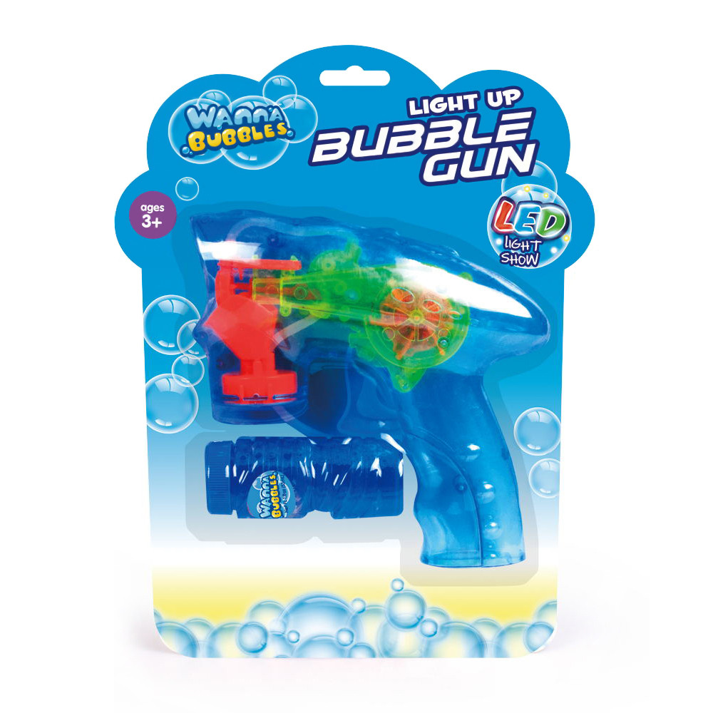 

Мыльные пузыри Wanna Bubbles "Прозрачный мылемет", 56 мл, синий (BB137-2)