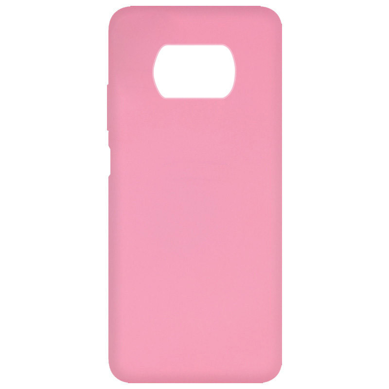 

Чехол Silicone Cover Full without Logo (A) для Xiaomi Poco X3 NFC / Poco X3 Pro, Розовый / pink