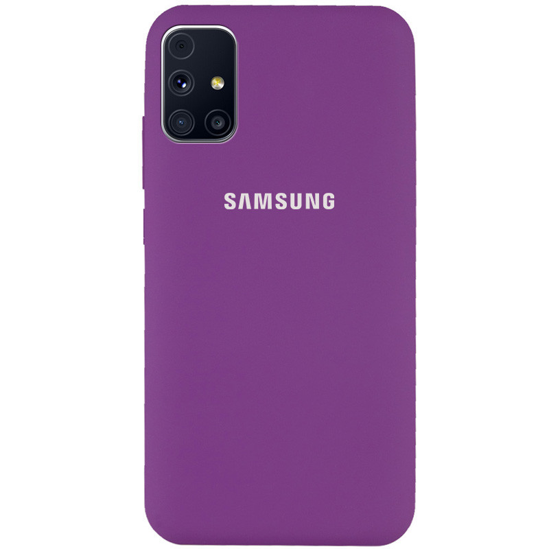 

Чехол Silicone Cover Full Protective (AA) для Samsung Galaxy M31s, Фиолетовый / grape