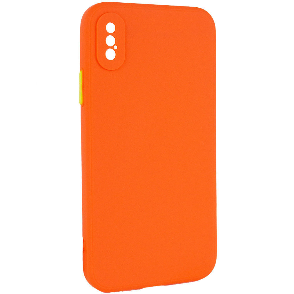 

Чехол TPU Square Full Camera для Apple iPhone XS Max (6.5"), Оранжевый
