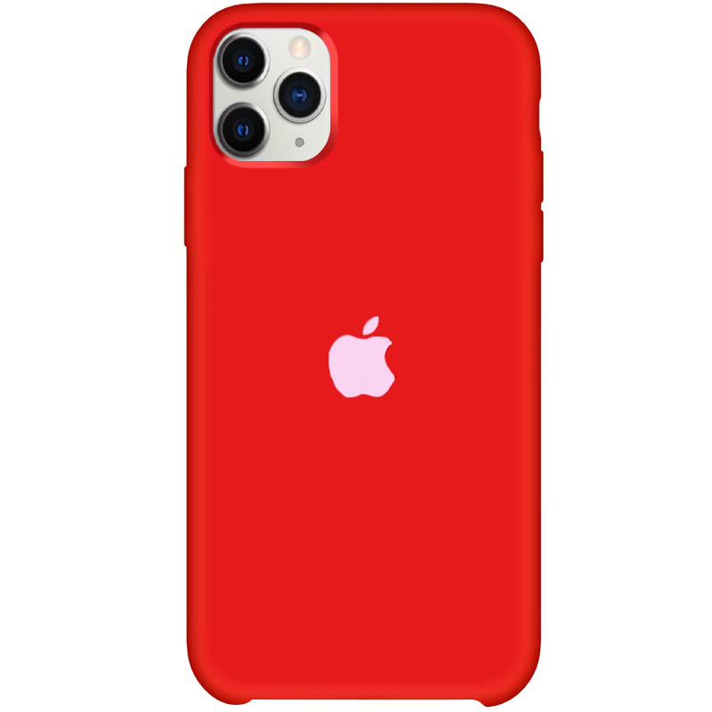 

Чехол Silicone Case (AA) для Apple iPhone 11 Pro Max (6.5"), Красный / dark red