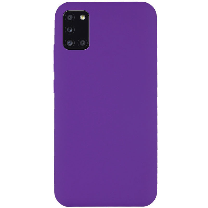 

Чехол Silicone Cover Full without Logo (A) для Samsung Galaxy A31, Фиолетовый / purple