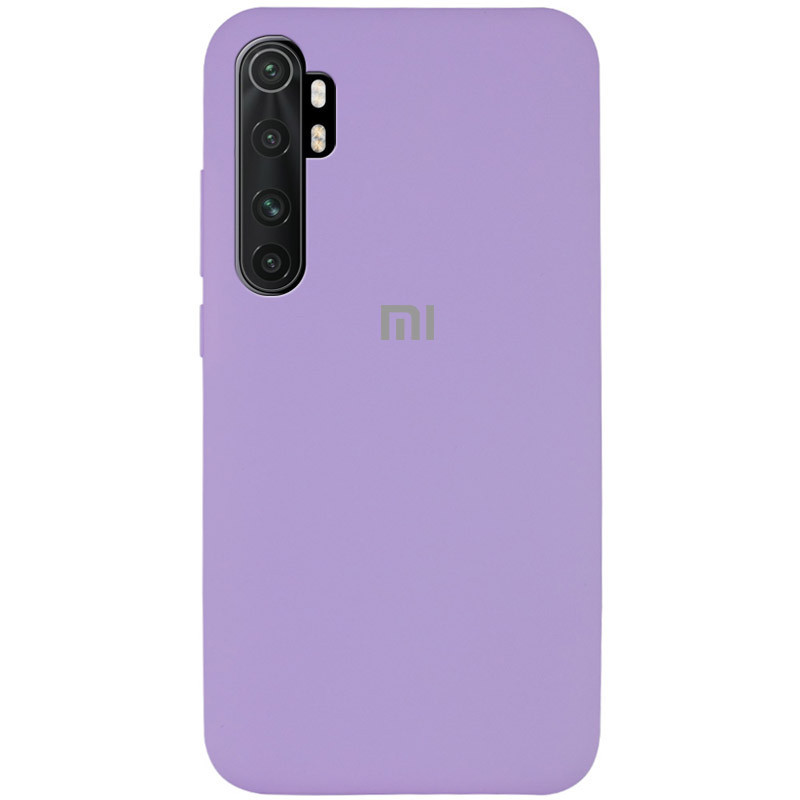 

Чехол Silicone Cover Full Protective (AA) для Xiaomi Mi Note 10 Lite, Сиреневый / dasheen