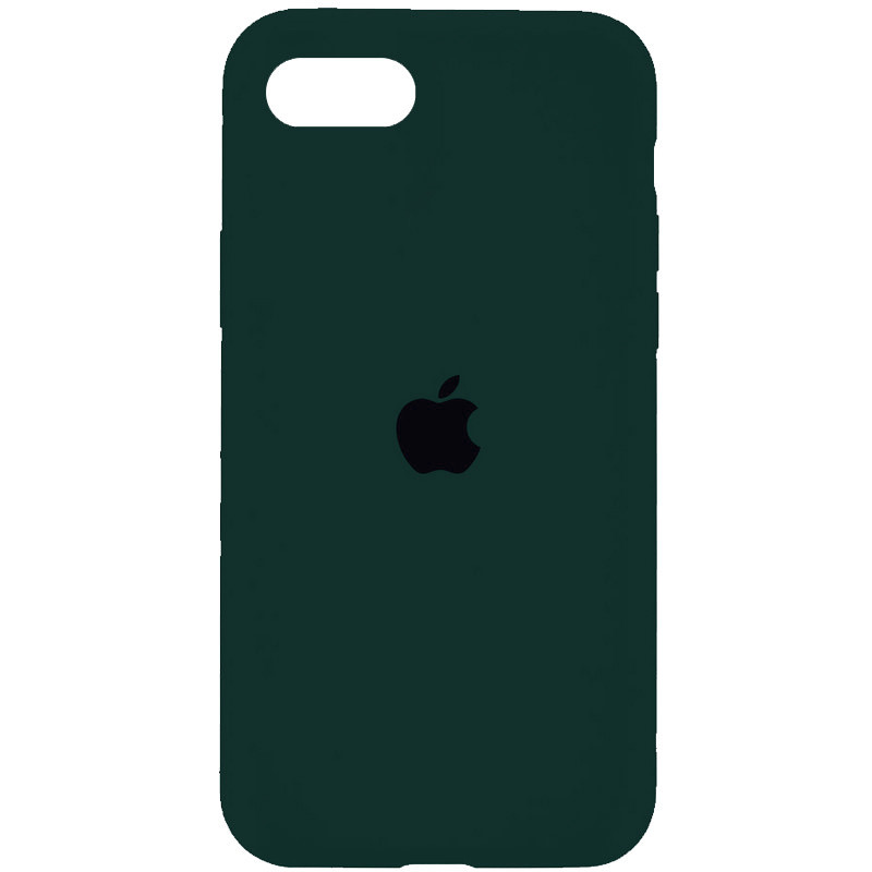 

Чехол Silicone Case Full Protective (AA) для Apple iPhone 7 / 8 / SE (2020) (4.7"), Зеленый / forest green