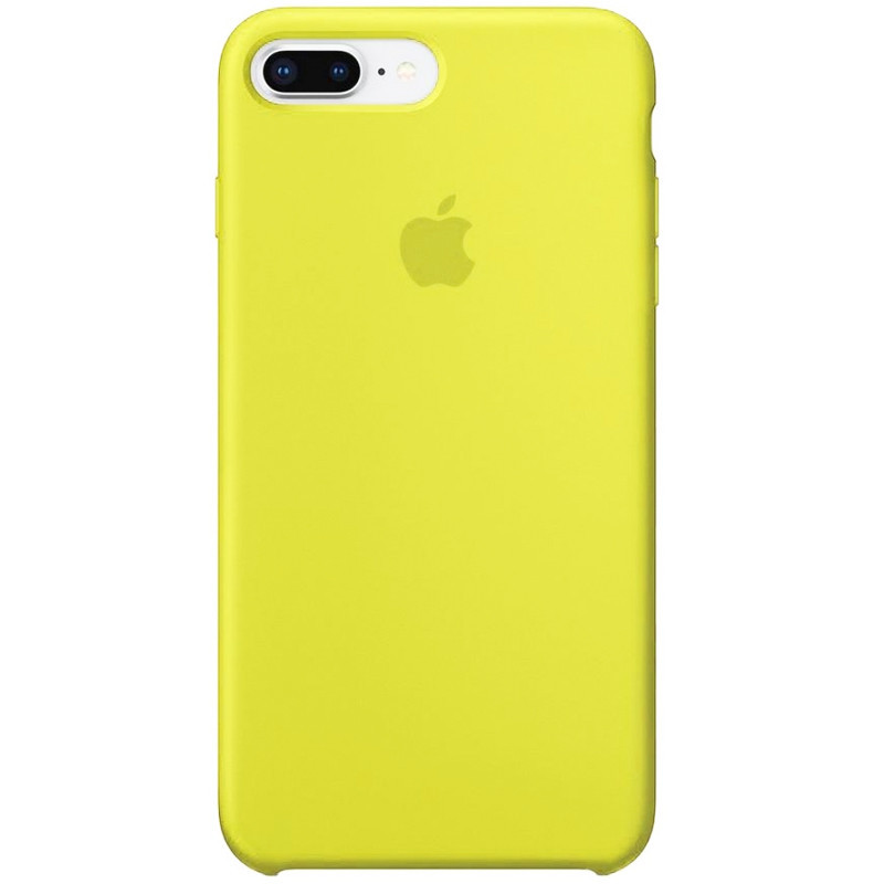 

Чехол Silicone Case (AA) для Apple iPhone 7 plus / 8 plus (5.5"), Желтый / flash