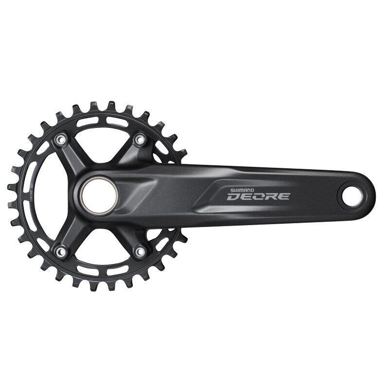 

Шатуни SHIMANO DEORE FC-M5100-1, інтегрована вісь, 175мм зірка 30T без каретки