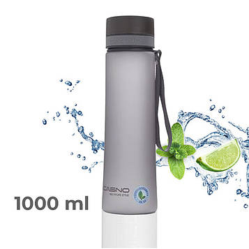 Пляшка для води CASNO 1000 мл KXN-1111 Сіра