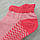 Шкарпетки жіночі демисезон ПАНІ ТЕРКУРІЙ 2053 м1, короткі 25р, червоні 30031418, фото 5