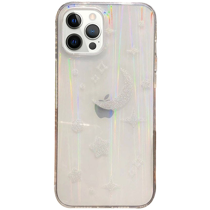 

TPU+Glass чехол Aurora Space для Apple iPhone 12 Pro Max (6.7") Месяц