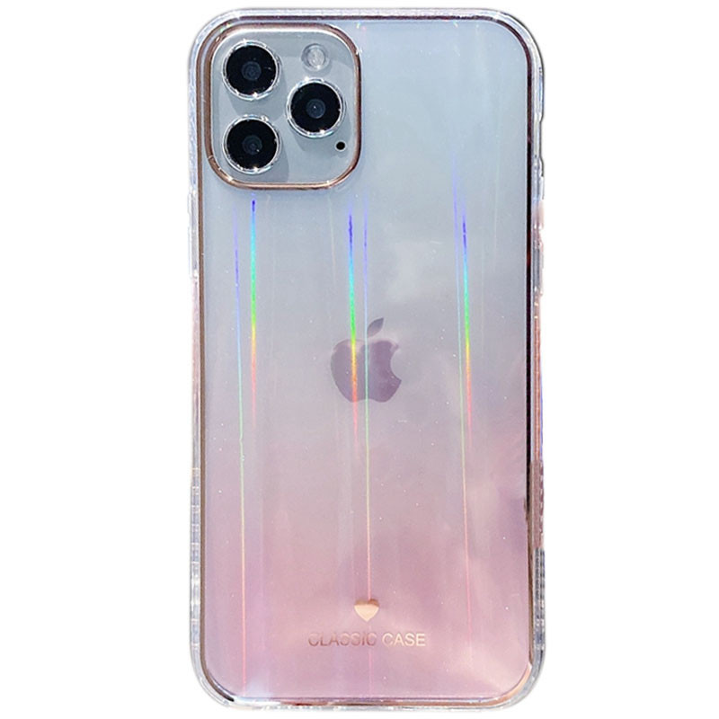 

TPU+Glass чехол Aurora Classic для Apple iPhone 11 Pro (5.8") Розовый