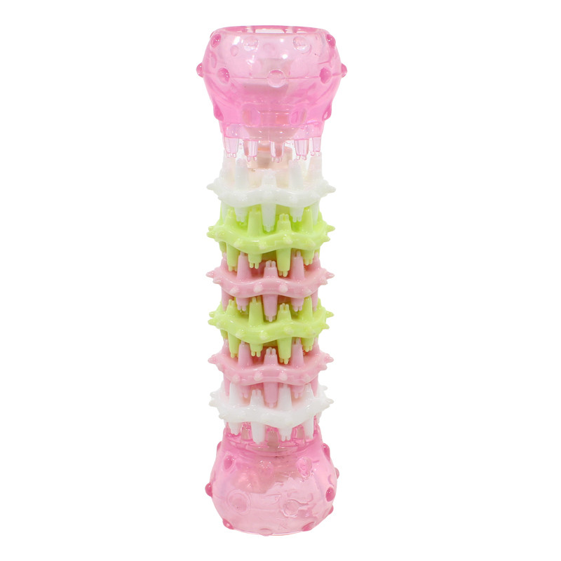 

Игрушка кость для чистки зубов у собак CHEW TOY 17T S Pink, Розовый