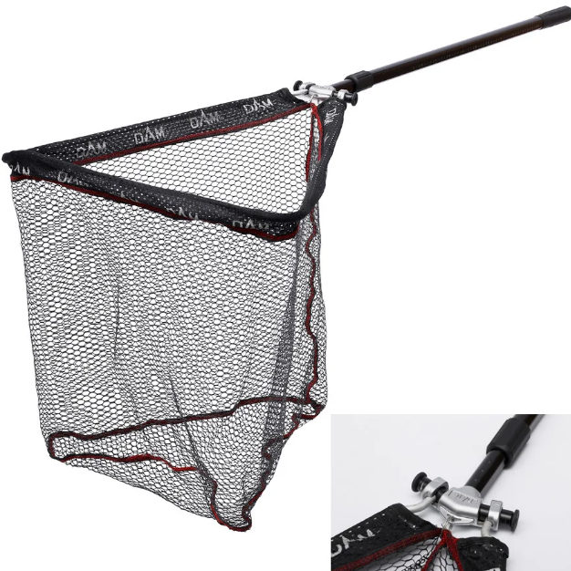 

Подсак раскладной DAM BAERENSTARK Landing Net 2.10 м с прорезиненной сеткой голова 50х50x50 см