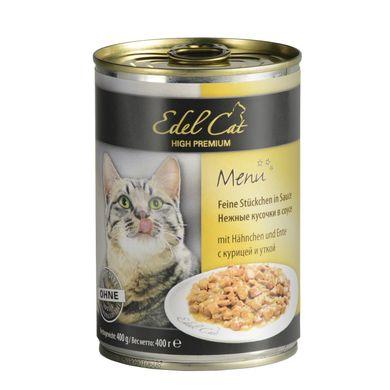 

Влажный корм для кошек Edel Cat 400 г (курица и утка в соусе)