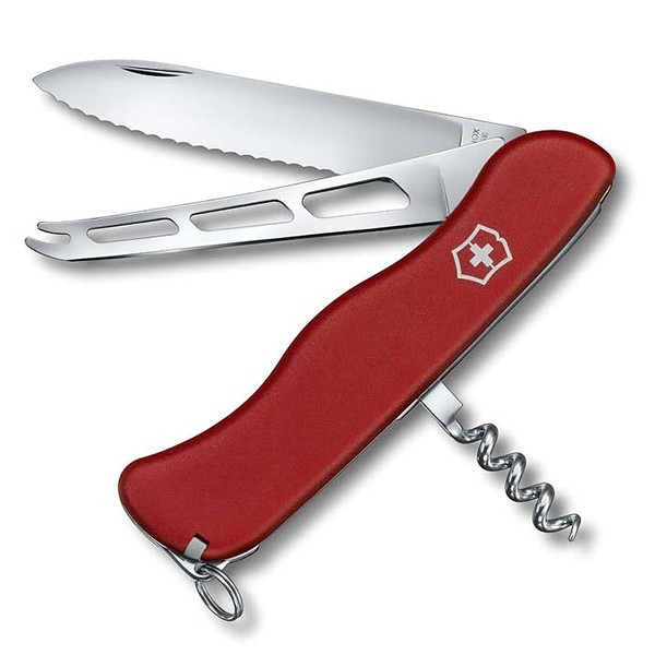 

Швейцарский нож Victorinox Cheese Knife 111 мм 6 функций Красный (0.8833.W)