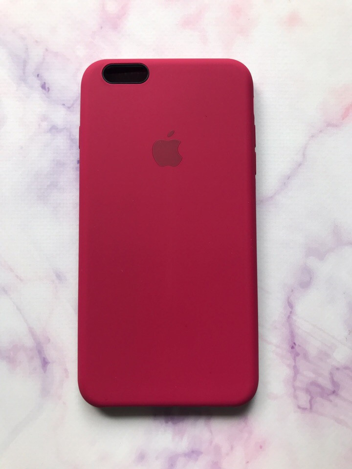 

Силиконовый чехол Silicone Case для iPhone 6+ 6 Plus 6s Plus Бордовый 11338, КОД: 1844403, Bordo