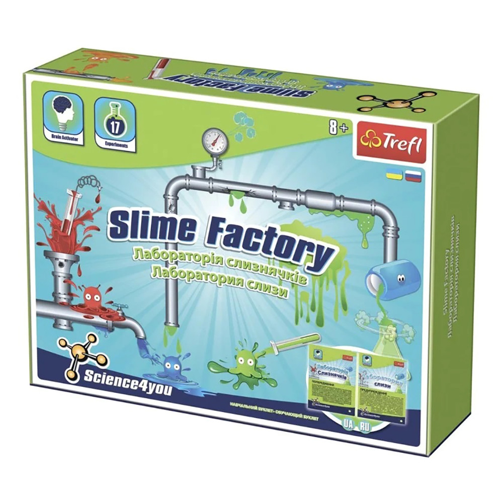 

Игровой научный набор "Лаборатория слизи" Trefl Science4you (5900511608885)