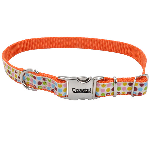 

Coastal Pet Attire Ribbon КОСТАЛ РИББОН ошейник для собак, 1.6х46см, Точка