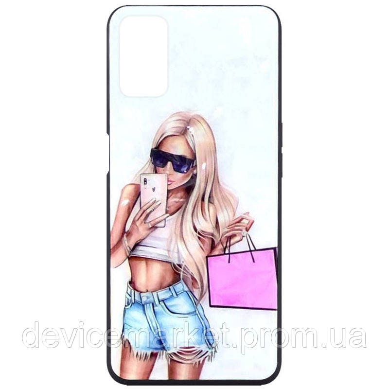 

TPU+PC чехол Prisma Ladies для Oppo A52 / A72 / A92, Handbag