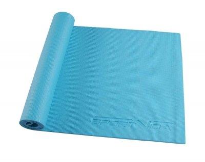 

Коврик, мат для йоги и фитнеса SportVida Pvc 6 мм SV-HK0053 Sky Blue SKL41-227081