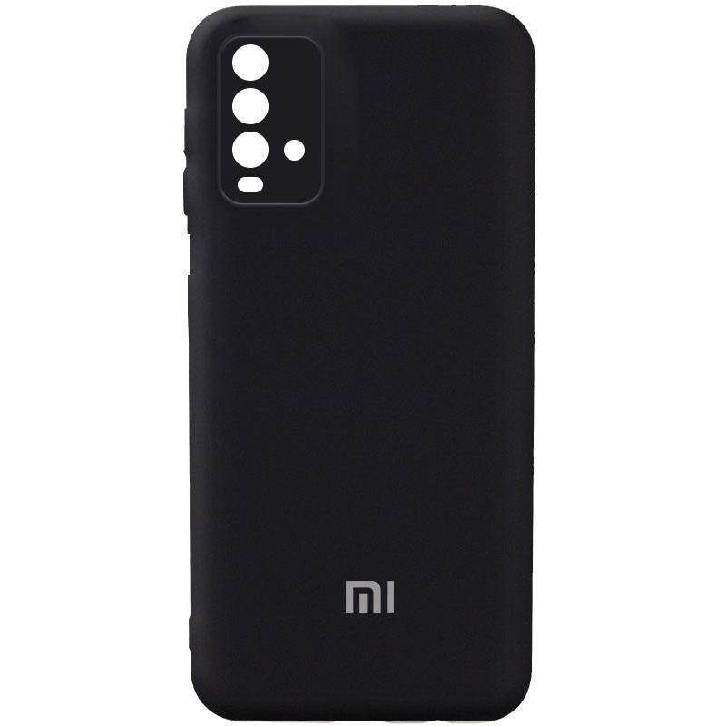 

Чехол Silicone Cover Full Camera для Xiaomi Redmi Note 9 4G / Redmi 9 Power / Redmi 9T Черный / Black