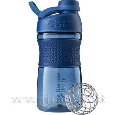 

Бутылка-шейкер спортивная BlenderBottle SportMixer Twist 590ml Navy SKL24-144931