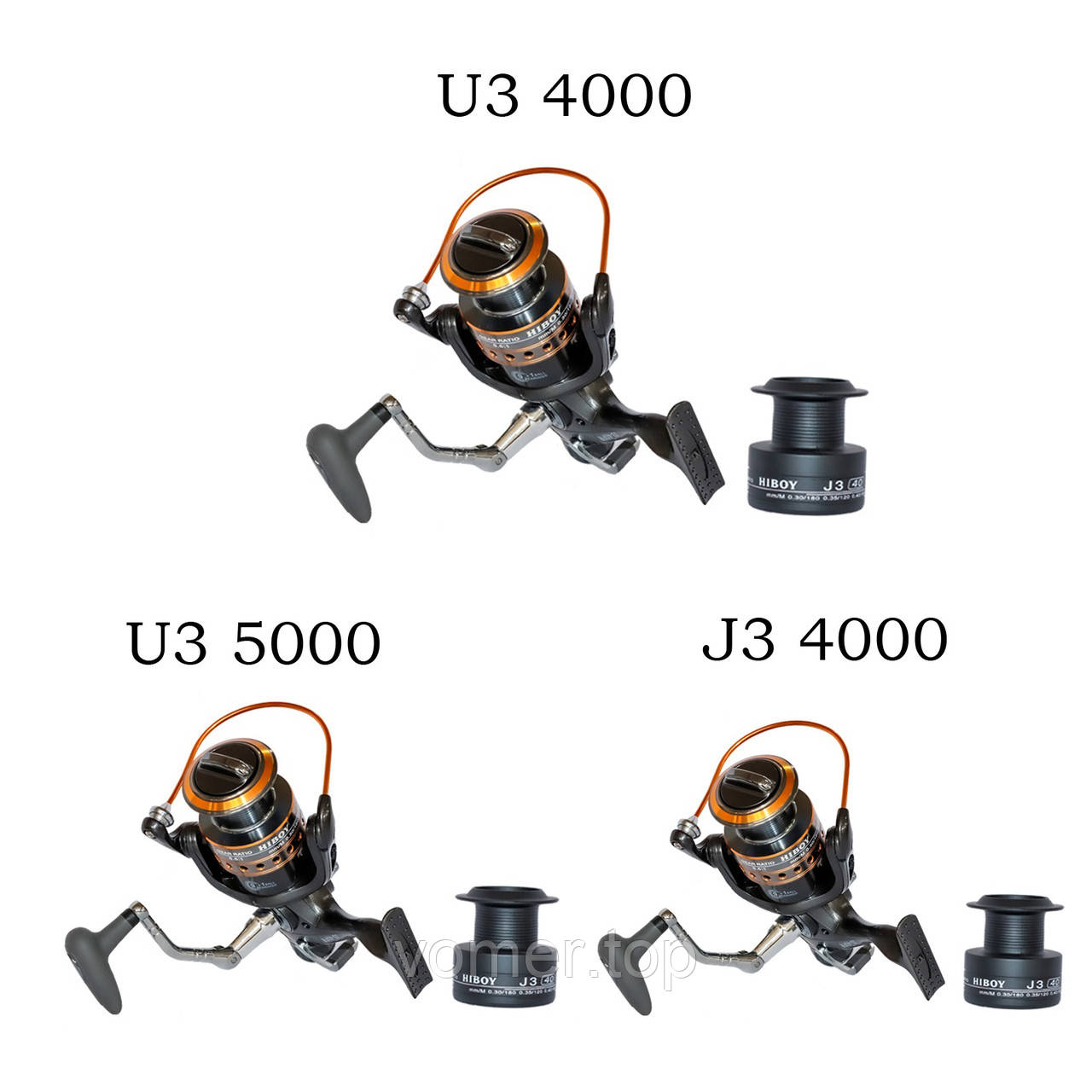 

Котушка Hibao Fishing U3 50FR