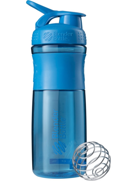 

Бутылка-шейкер спортивная BlenderBottle SportMixer 820ml Cyan SKL24-144852