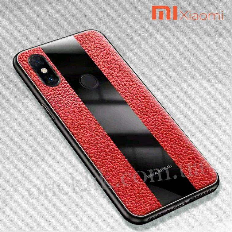 

Силиконовый чехол PlexiGlass для Xiaomi Mi8 lite цвет Красный, Синий