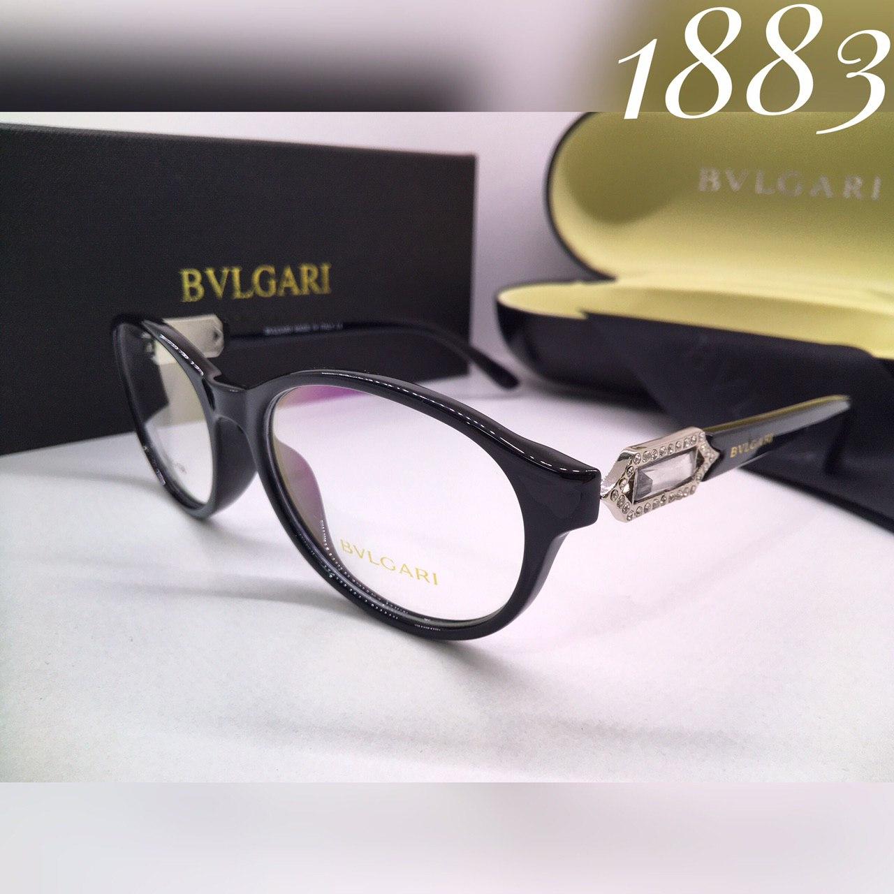 

Оправа очки овалы черные Bvlgari, Черный