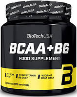 Амінокислоти BCAA BioTech BCAA + B6 (340 таб) Оригінал! (333721)