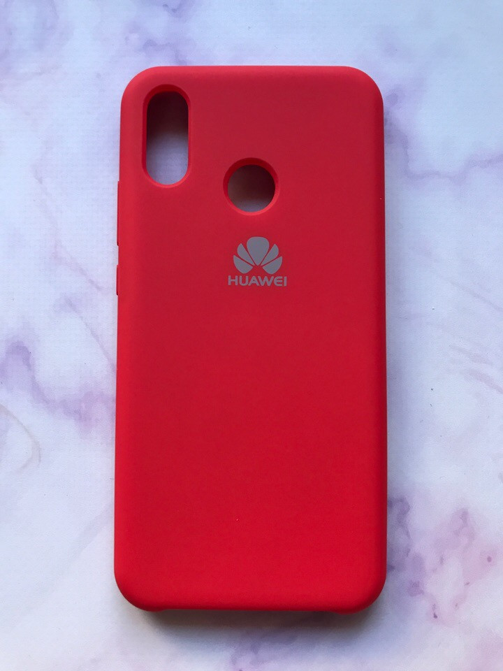 

Силиконовый чехол Silicone Case для Huawei P20 Lite Красный 11114, КОД: 1844366