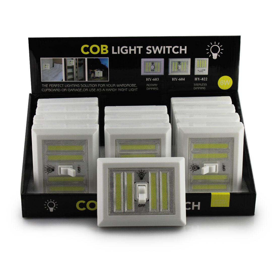 

Фонарик BL 604 + с тумблером COB (Цена за упаковку 20 шт.!!!)