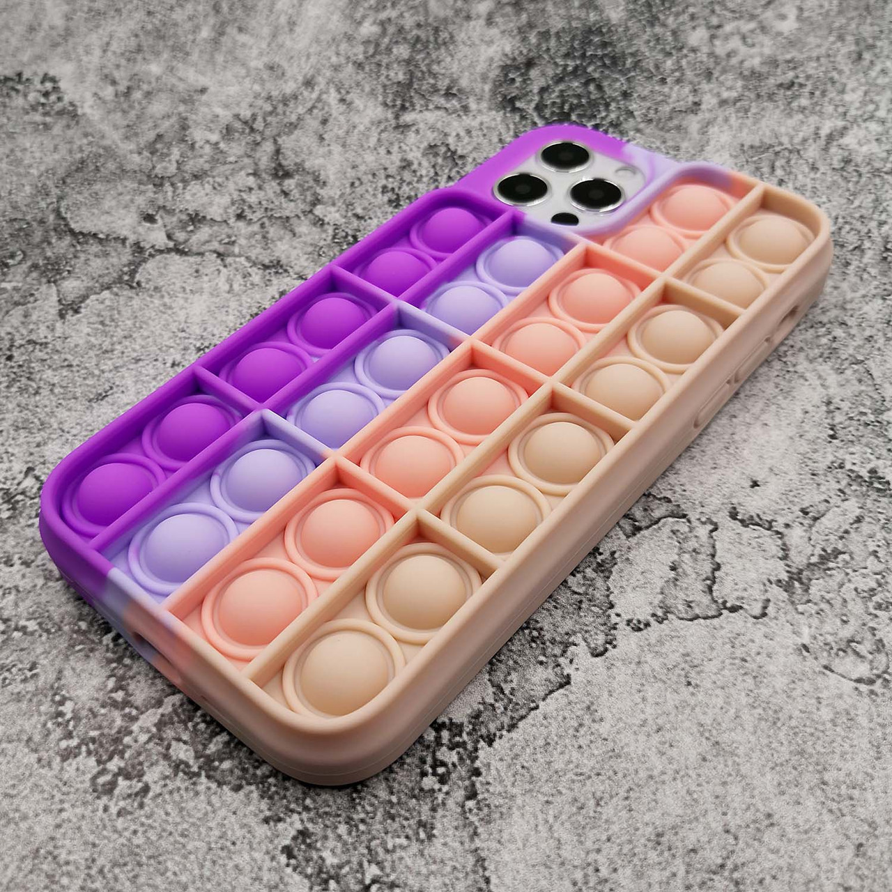 чохол поп іт для Iphone 12 фіолетовий