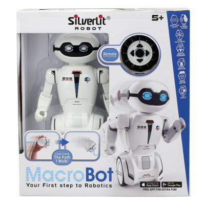 

Интерактивная игрушка Silverlit Робот Macrobot (88045), Красный