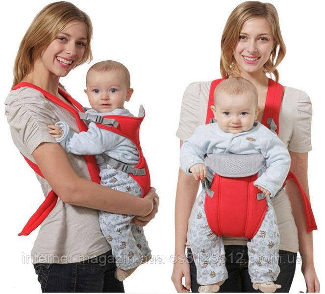 

Слинг-рюкзак Baby Carriers EN71-2 EN71-3 для переноски ребенка в возрасте от 3 до 12 месяцев, Синий