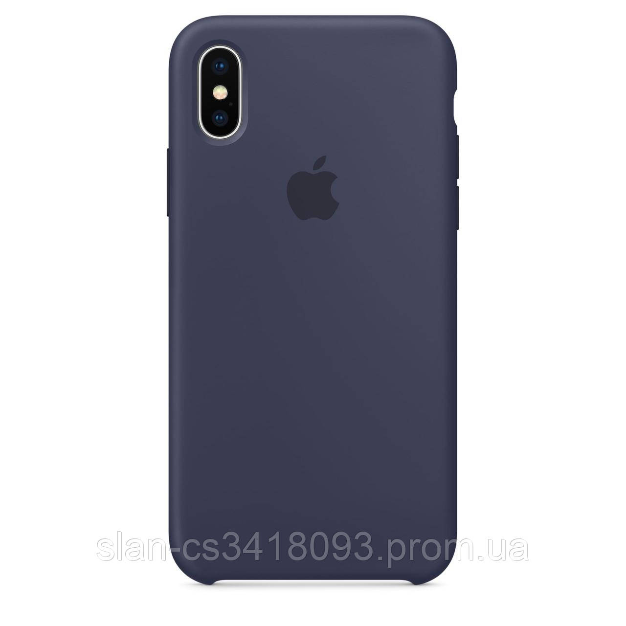 

Чехол Apple Silicone Case для iPhone Xr Midnight Blue (1719)